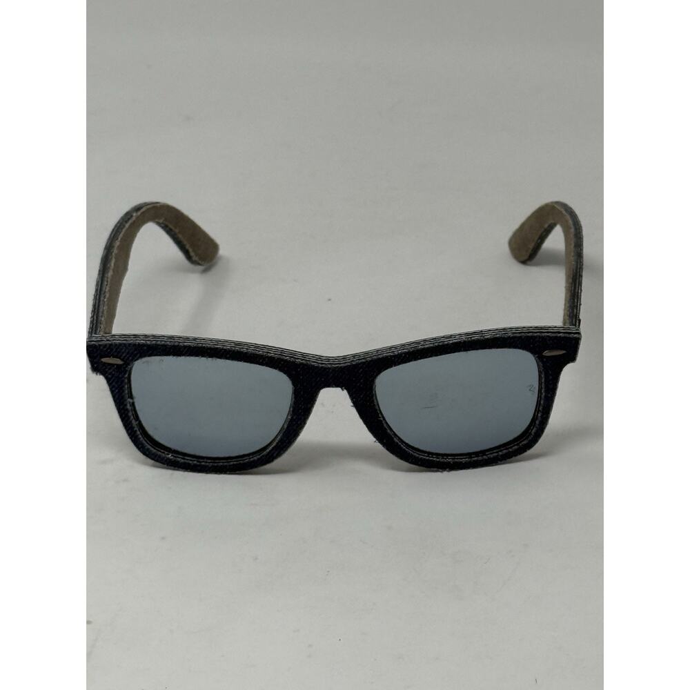 RAY-BAN DENIM WAYFARER Sunglasses RB 2140 1163/71 50-22 Blue/Jeans Frame w/ Grey
